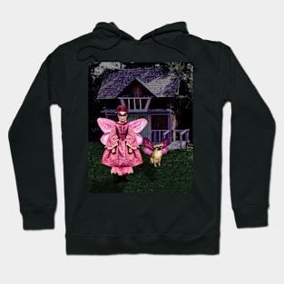 Butterfly Girl and the Puggle of Justice Hoodie